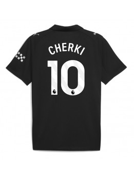 Moški Nogometna dresi replika Manchester City Rayan Cherki #10 Gostujoči 2025-26 Kratek rokav Moški Nogometna dresi replika Manchester City Rayan Cherki #10 Gostujoči 2025-26 Kratek rokav